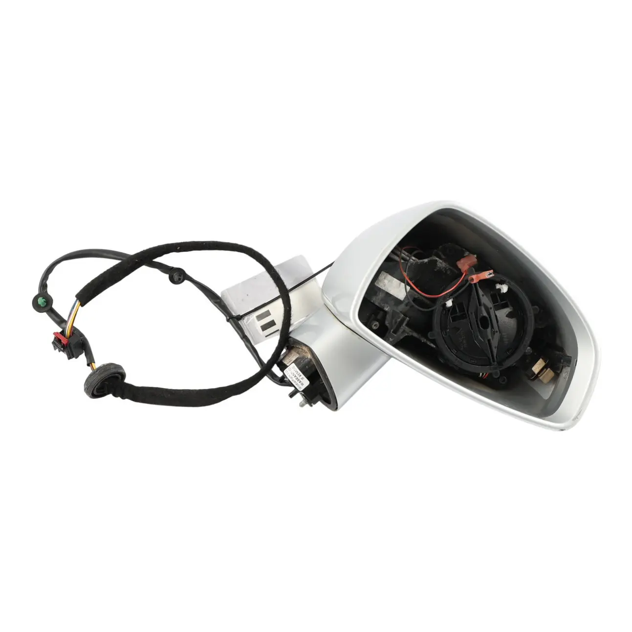 Audi TT 8J Coupe Door Wing Mirror Right O/S 8J0857502A Ice Silver Metallic - X7W