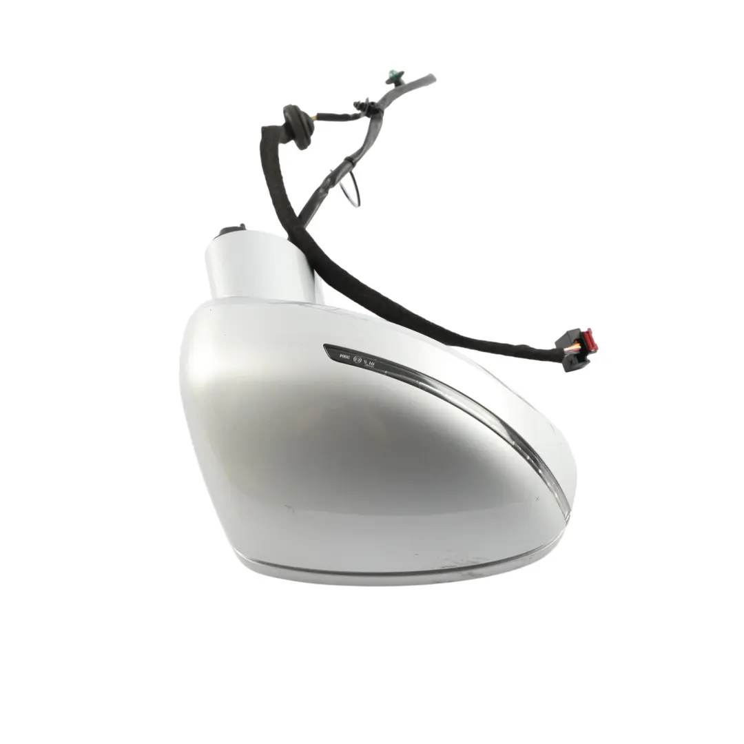 Audi TT 8J Coupe Door Wing Mirror Right O/S Ice Silver Metallic - X7W - SKU RHD-8J0857502A-ICS1 - Part number 8J0857502A