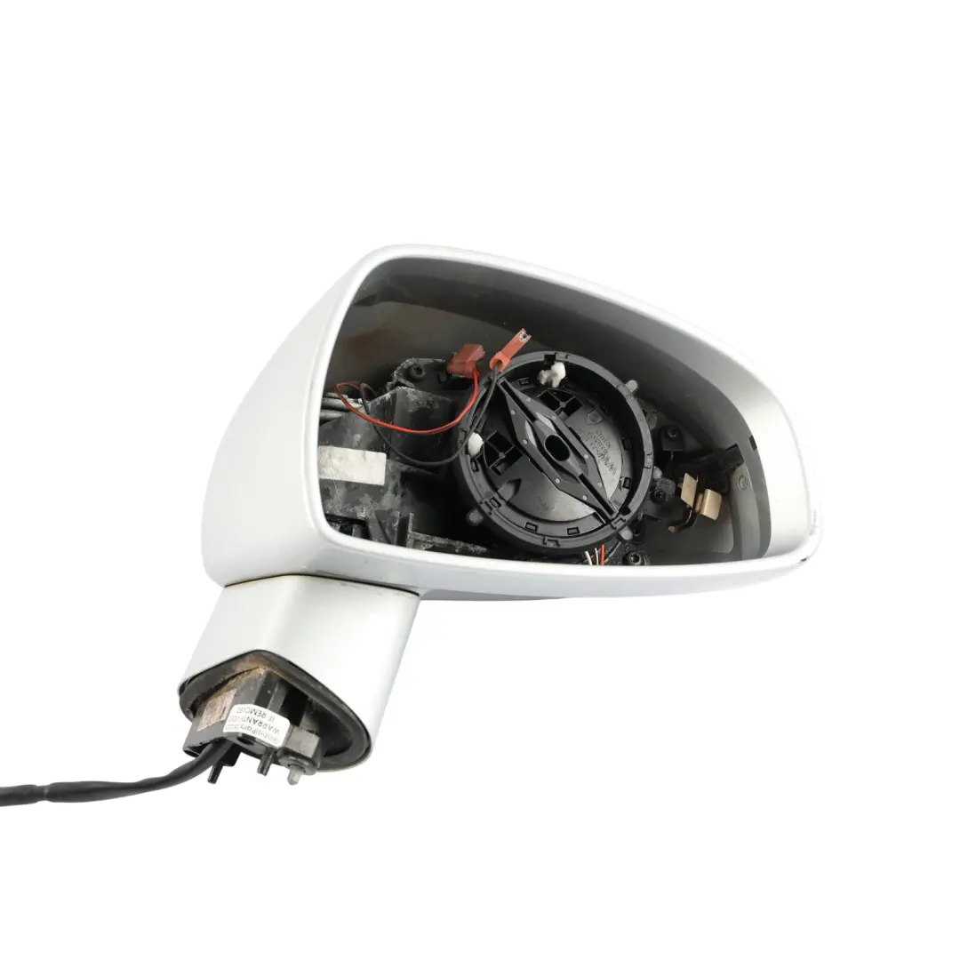 Door Wing Mirror Right O/S Ice Silver Metallic - X7W to Audi TT 8J Coupe with Part number 8J0857502A Audi TT 8J Coupe Door Wing Mirror Right O/S Ice Silver Metallic - X7W - SKU RHD-8J0857502A-ICS1 - Part number 8J0857502A