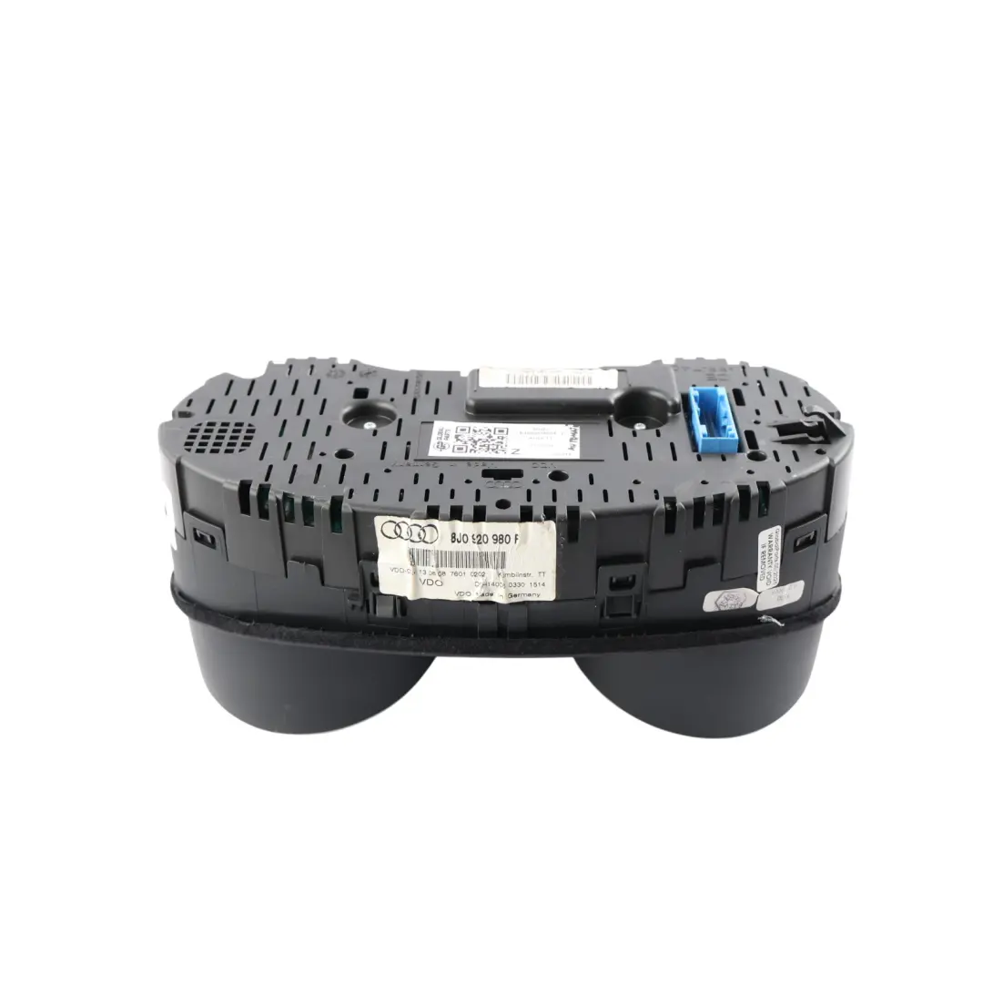 Instrument Cluster Speedo Clocks Petrol Automatic to Audi TT 8J with Part number 8J0920980F Audi TT 8J Instrument Cluster Speedo Clocks Petrol Automatic - SKU RHD-8J0920980F-1 - Part number 8J0920980F