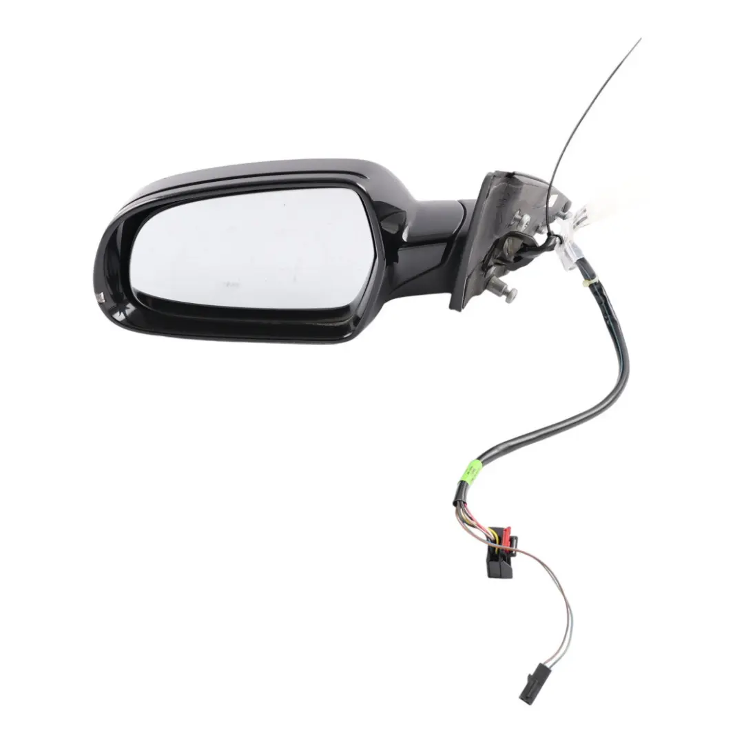 Audi A4 B8 Door Left N/S Mirror Wing Electric Phantom Black - LZ9Y - SKU RHD-8K2857409AF-PHB - Part number 8K2857409AF
