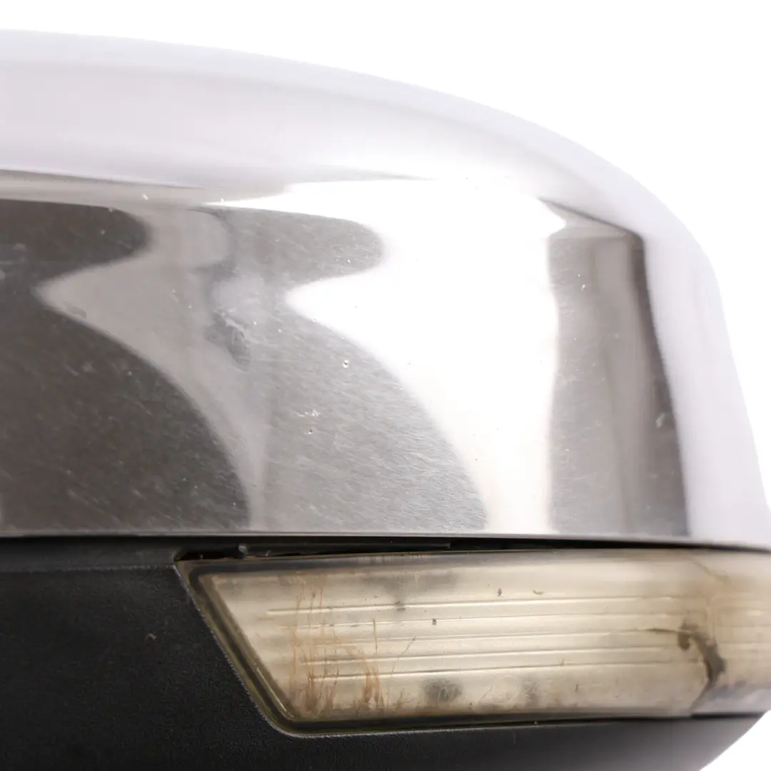Ford Focus Door Wing Mirror Heated Electric Left N/S 8M51-17683-YF Chrome - SKU RHD-8M51-17683-YF-CHR1 - Part number 8M51-17683-YF-CHR1
