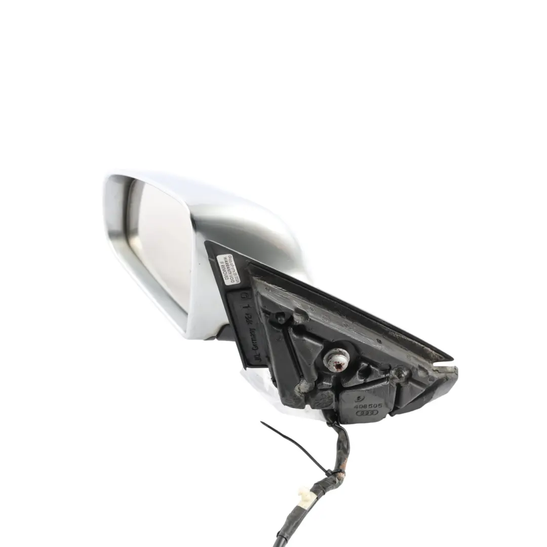 Audi A3 8P Electric Wing Mirror Left N/S Door Aluminium B - SKU RHD-8P2858531G-ALU - Part number 8P2858531G