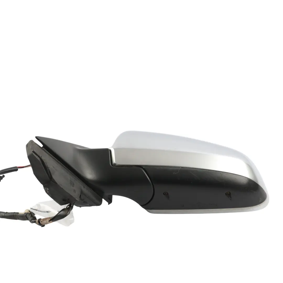 Audi A3 8P Electric Wing Mirror Left N/S Door Aluminium B - SKU RHD-8P2858531G-ALU - Part number 8P2858531G