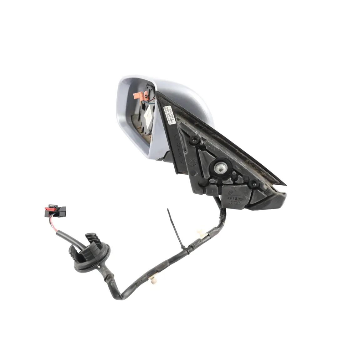 Audi A3 8P Door Wing Mirror Side View Left N/S Akoya Silver Metallic - Y7H - SKU RHD-8P2858531K-ASI1 - Part number 8P2858531K