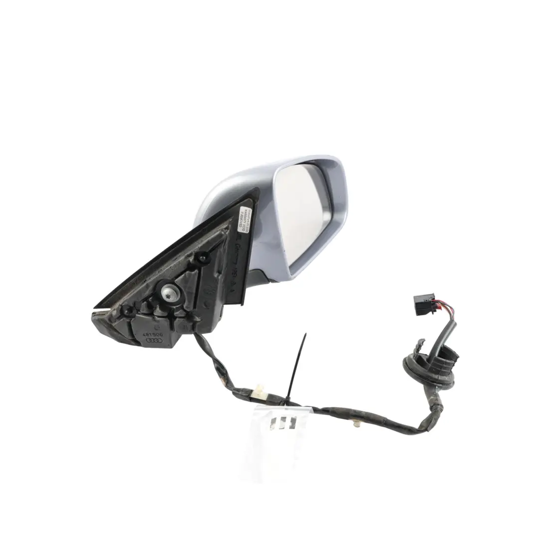 Audi A3 8P Wing Mirror Door Right O/S Outside Akoya Silver - Y7H - SKU RHD-8P2858532K-ASI - Part number 8P2858532K