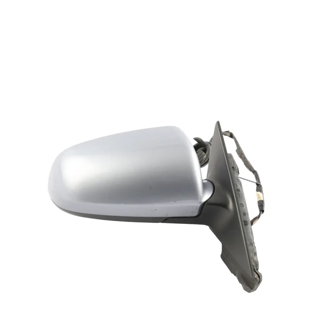 Audi A3 8P Wing Mirror Door Right O/S Outside Akoya Silver - Y7H - SKU RHD-8P2858532K-ASI - Part number 8P2858532K