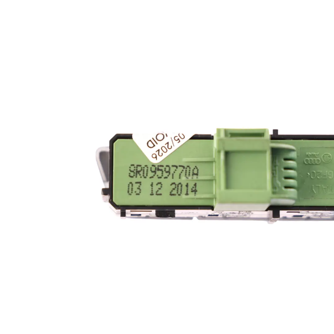 Switch Front Right Lumbar Control Buttons Unit to Audi Q5 8R Seat with Part number 8R0959770A Audi Q5 8R Seat Switch Front Right Lumbar Control Buttons Unit - SKU RHD-8R0959770A - Part number 8R0959770A