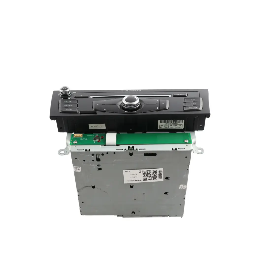 Audi A4 B8 A5 8T Radio CD Player Head Unit MMI Multimedia - SKU RHD-8R2035186-1 - Part number 8R2035186