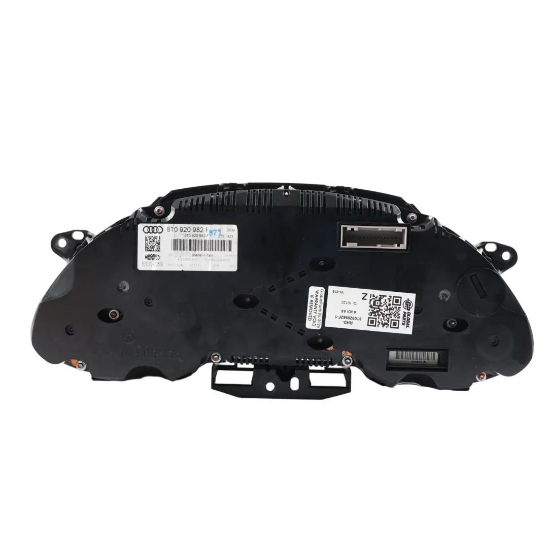 Instrument Cluster Speedo Meter Clocks Diesel Automatic to Audi A5 8T with Part number 8T0920982F Audi A5 8T Instrument Cluster Speedo Meter Clocks Diesel Automatic - SKU RHD-8T0920982F-1 - Part number 8T0920982F