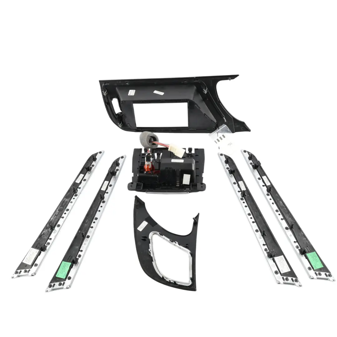 Audi A5 8T Dashboard Decor Interior Door Trim Strip SET Black 8T2857185P - SKU RHD-8T2857185AE - Part number 8T2857185AE