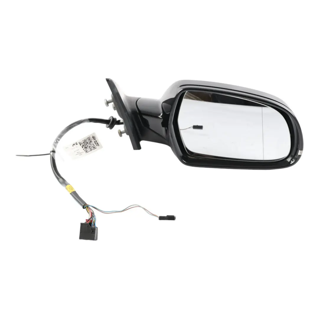 Audi A5 8T Door Right O/S Mirror Wing Electric Phantom Black-LZ9Y - SKU RHD-8T2857410AH-PHB - Part number 8T2857410AH