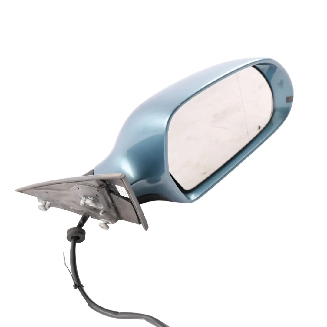 Door Wing Mirror Electric Heated Front Right O/S Topaz Blue - X5U to Audi A5 S5 8T with Part number 8T2857410D Audi A5 S5 8T Door Wing Mirror Electric Heated Front Right O/S Topaz Blue - X5U - SKU RHD-8T2857410D-TOP - Part number 8T2857410D