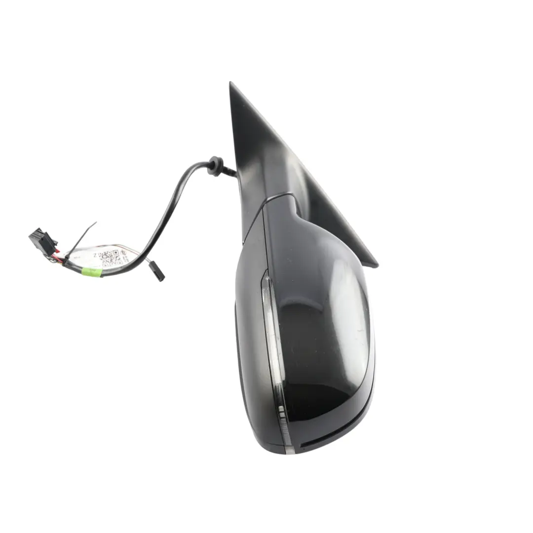Audi A5 8T Side Wing Mirror Heated Left N/S Sepang Blue Pearl - Y5Q - SKU RHD-8T8857409L-SEB - Part number 8T8857409L