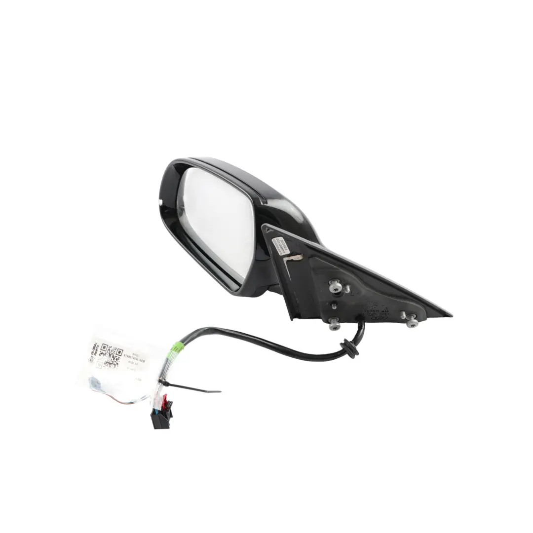 Audi A5 8T Side Wing Mirror Heated Left N/S Sepang Blue Pearl - Y5Q - SKU RHD-8T8857409L-SEB - Part number 8T8857409L