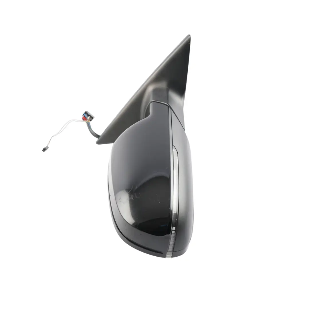 Audi A5 8T Door Wing Mirror Heated Electric Auto Dip Right O/S Sepang Blue - Y5Q - SKU RHD-8T8857410K-SEB - Part number 8T8857410K