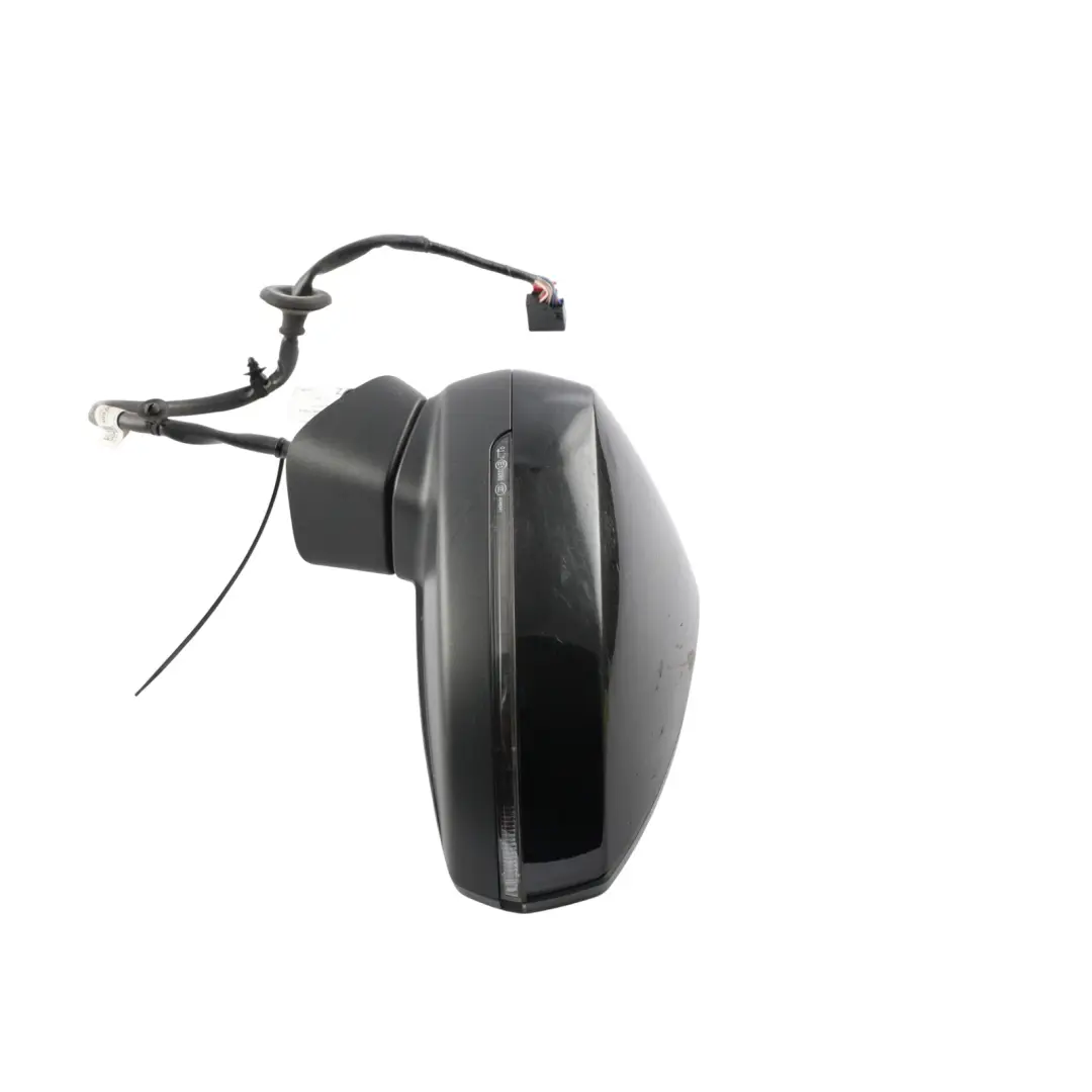 Audi A3 8V Wing Mirror Electric Heated Auto Dimming Black Left N/S - SKU RHD-8V2857409J-BLK - Part number 8V2857409J