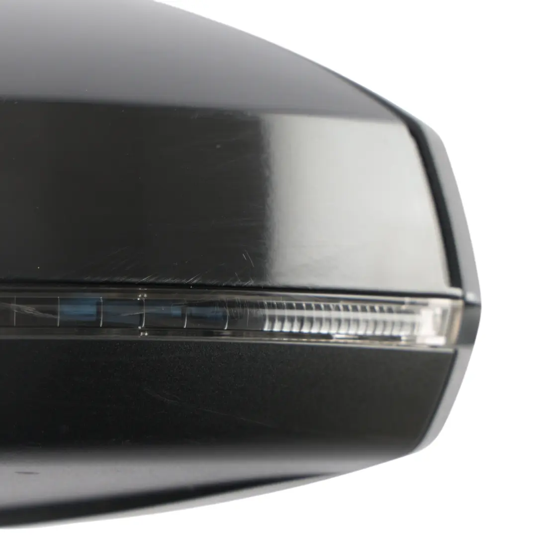 Audi A3 8V Wing Mirror Electric Heated Auto Dimming Black Left N/S - SKU RHD-8V2857409J-BLK - Part number 8V2857409J