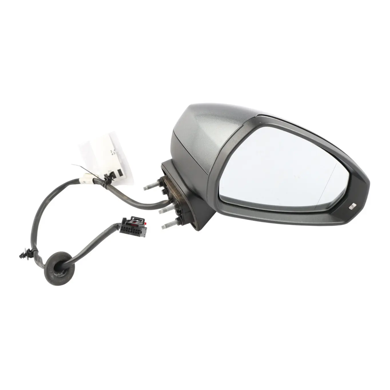 Audi A3 8V Door Wing Mirror Electric Right O/S Outside Daytona Grey Pearl - Z7S