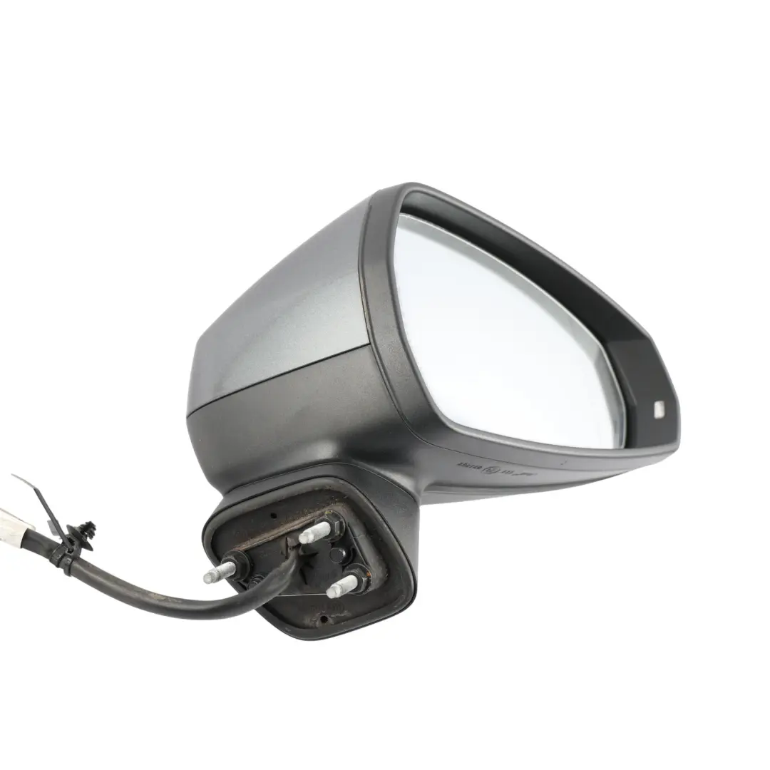 Audi A3 8V Door Wing Mirror Electric Right O/S Outside Daytona Grey Pearl - Z7S - SKU RHD-8V2857410F-DGR1 - Part number 8V2857410F
