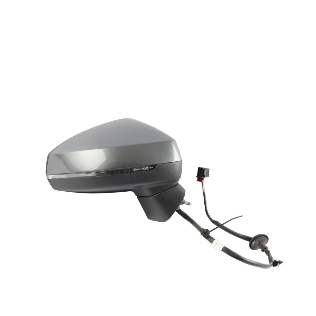 Door Wing Mirror Electric Right O/S Outside Daytona Grey Pearl - Z7S to Audi A3 8V with Part number 8V2857410F Audi A3 8V Door Wing Mirror Electric Right O/S Outside Daytona Grey Pearl - Z7S - SKU RHD-8V2857410F-DGR1 - Part number 8V2857410F
