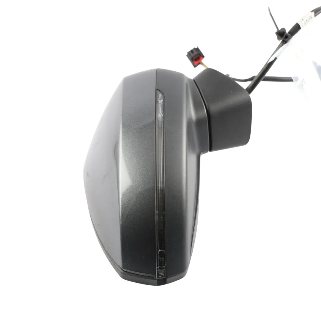 Audi A3 8V Door Wing Mirror Electric Right O/S Outside Daytona Grey Pearl - Z7S - SKU RHD-8V2857410F-DGR1 - Part number 8V2857410F