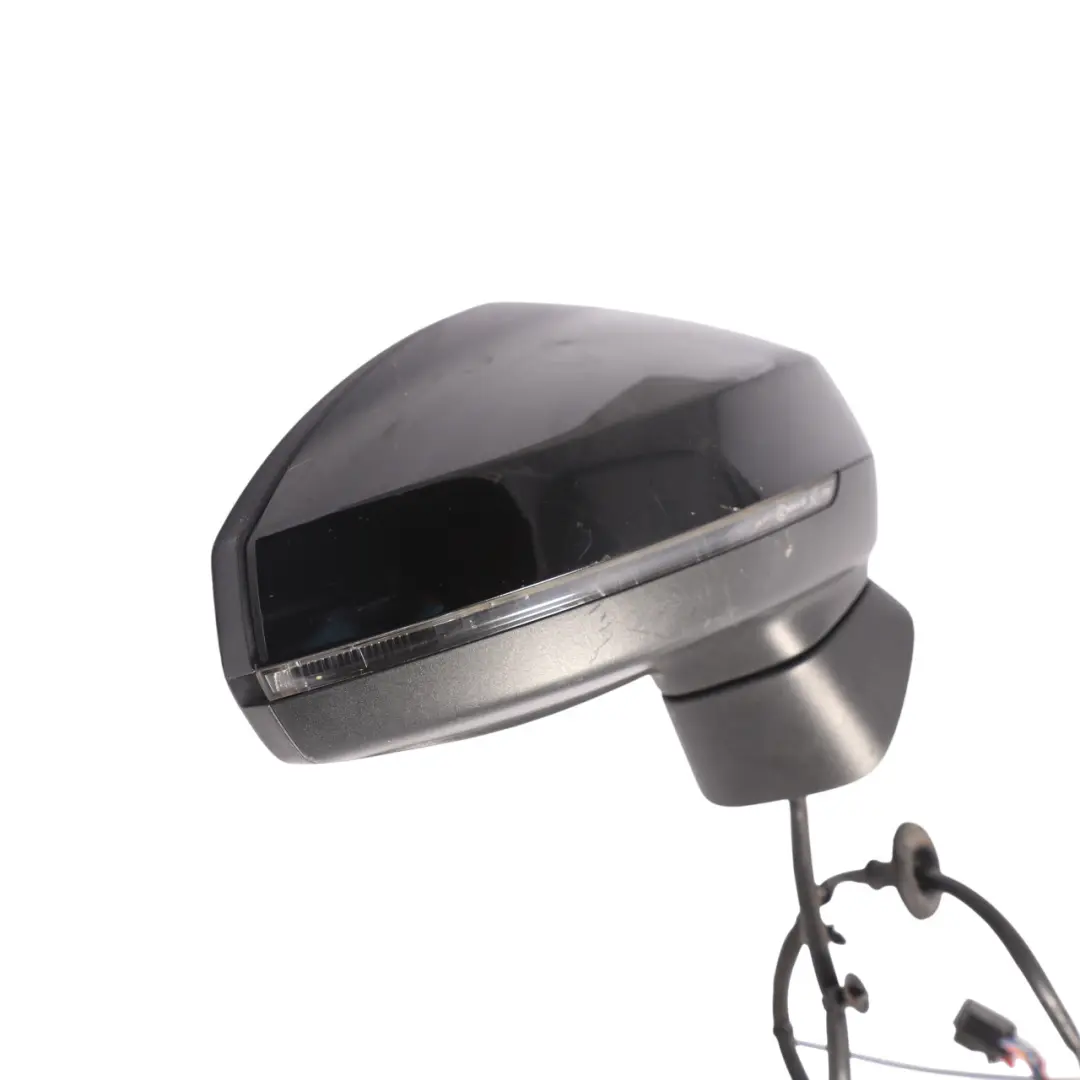 Audi RS3 8V Door Wing Mirror Electric Right O/S Black - SKU RHD-8V2857410G-BLK1 - Part number 8V2857410G