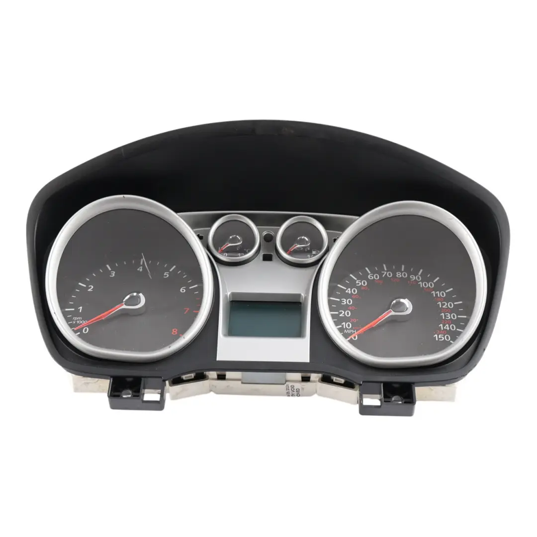 Mk2 Instrument Cluster Speedo Clocks Petrol Manual to Ford Focus with Part number 8V4T-10849-FF Ford Focus Mk2 Instrument Cluster Speedo Clocks Petrol Manual - SKU RHD-8V4T-10849-FF - Part number 8V4T-10849-FF