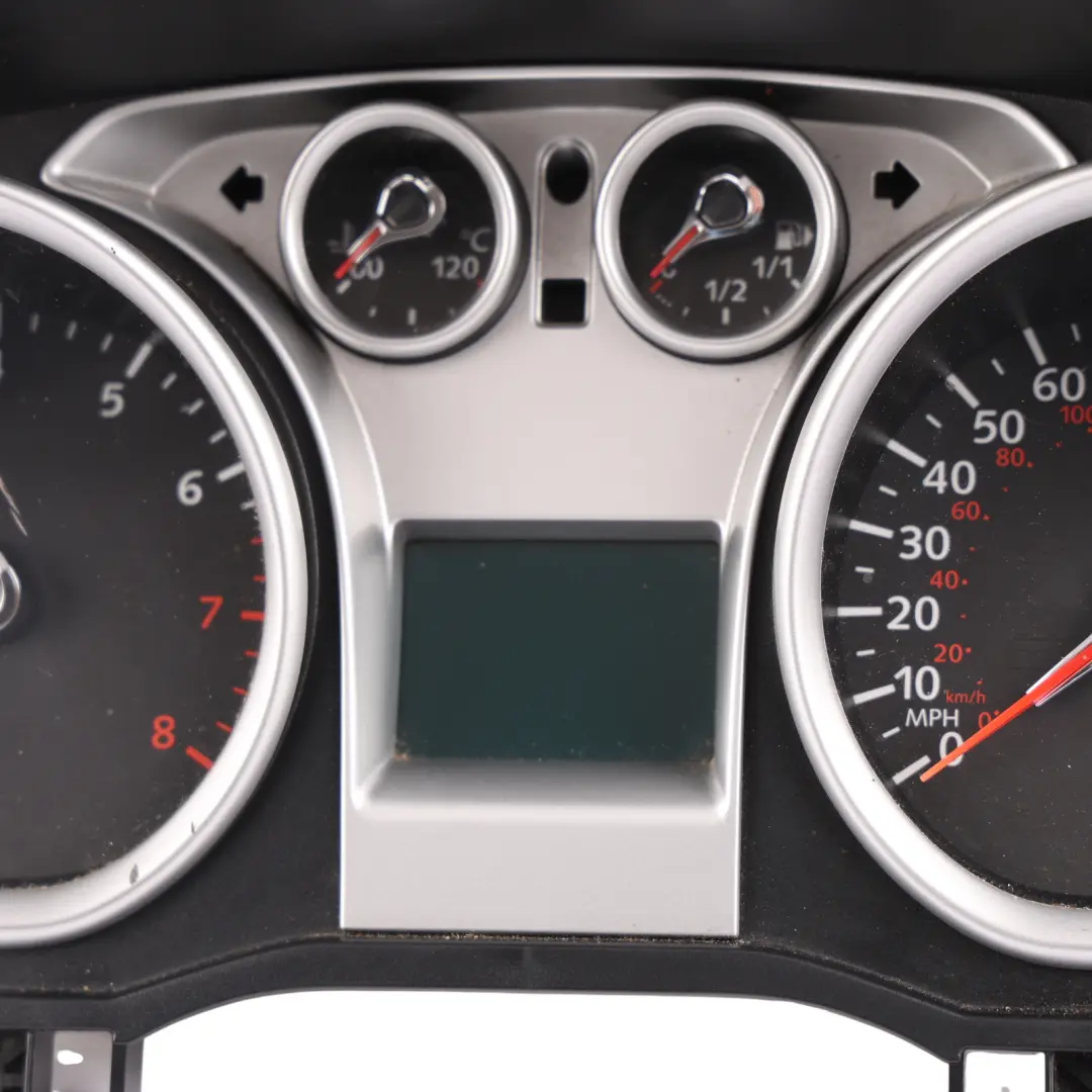 Mk2 Instrument Cluster Speedo Clocks Petrol Manual to Ford Focus with Part number 8V4T-10849-FF Ford Focus Mk2 Instrument Cluster Speedo Clocks Petrol Manual - SKU RHD-8V4T-10849-FF - Part number 8V4T-10849-FF