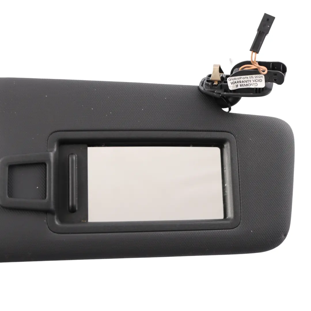 Sun Visor Front Driver Side Right O/S Black to Audi A3 S3 RS3 8V with Part number 8V5857552C Audi A3 S3 RS3 8V Sun Visor Front Driver Side Right O/S Black - SKU RHD-8V5857552C - Part number 8V5857552C