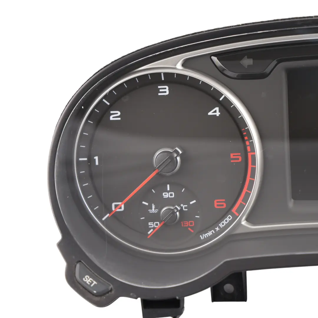 Audi A1 8X Instrument Cluster Speedometer Clocks Diesel Manual - SKU RHD-8X0920980D - Part number 8X0920980D
