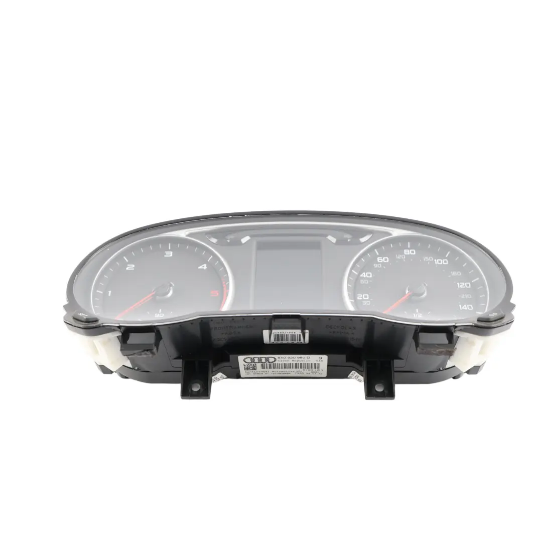 Instrument Cluster Speedometer Clocks Diesel Manual to Audi A1 8X with Part number 8X0920980D Audi A1 8X Instrument Cluster Speedometer Clocks Diesel Manual - SKU RHD-8X0920980D - Part number 8X0920980D