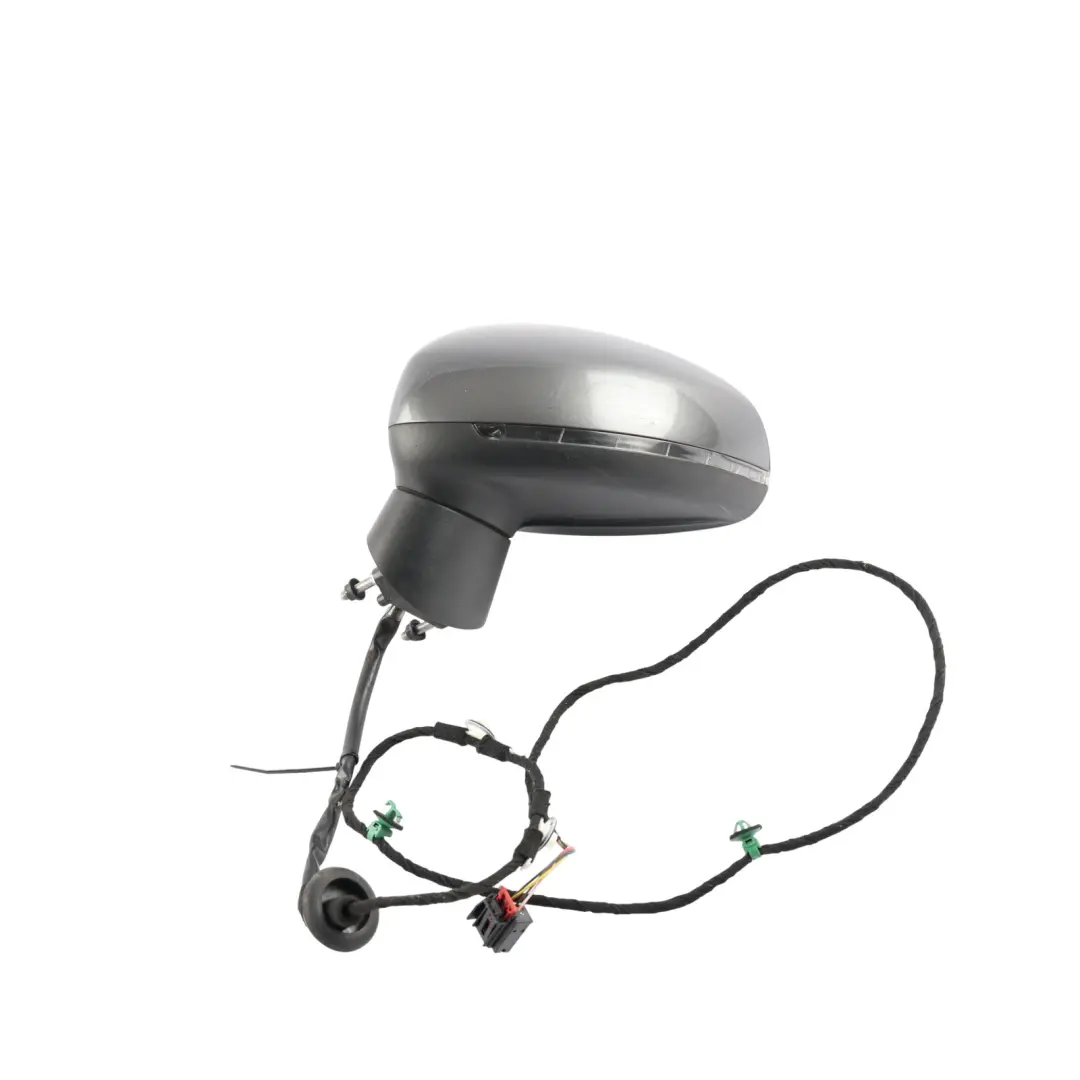 Audi A1 8X Wing Mirror Electric Outside Door Left N/S Daytona Grey Pearl - Z7S - SKU RHD-8X2857409K-DGR1 - Part number 8X2857409K