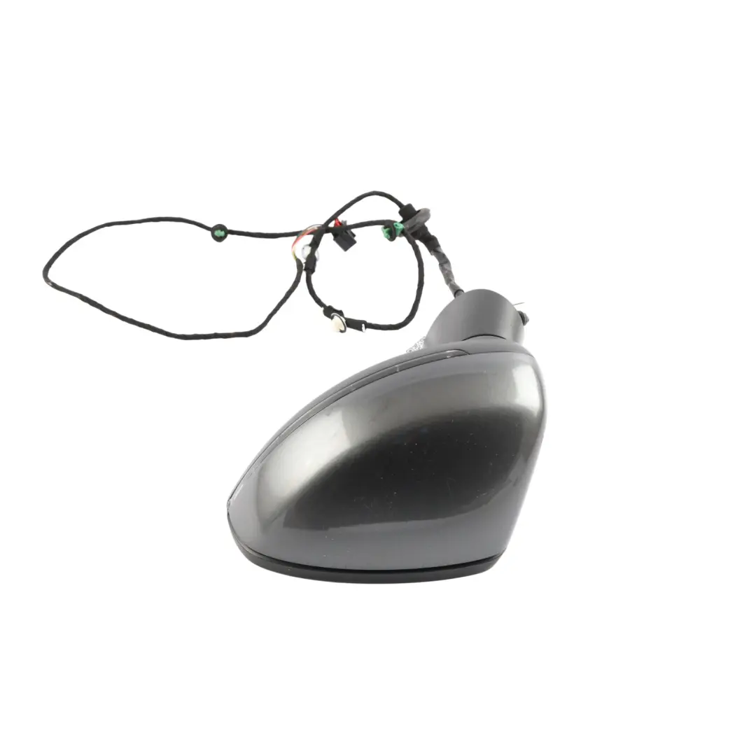 Audi A1 8X Wing Mirror Electric Outside Door Left N/S Daytona Grey Pearl - Z7S - SKU RHD-8X2857409K-DGR1 - Part number 8X2857409K