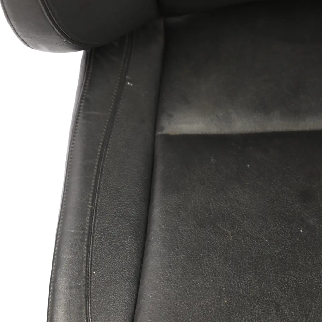 Seat Backrest BMW E81 E82 Front Left Basic Heated Seat N/S Black Leather Boston - SKU RHD-9124521-2 - Part number 9124521