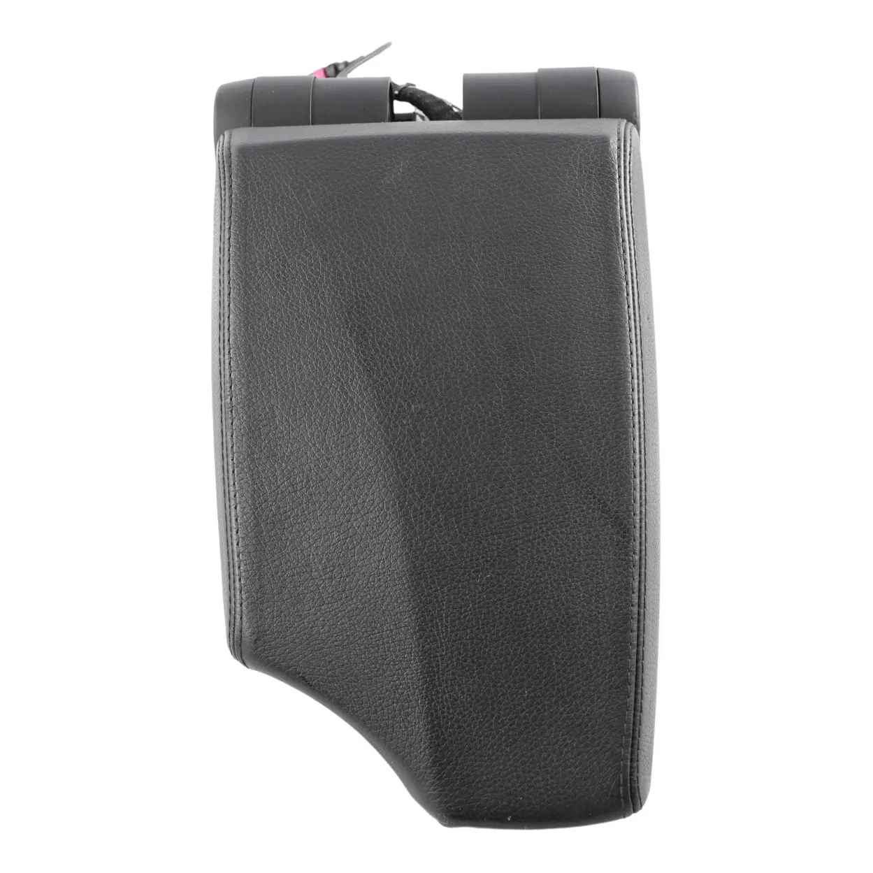 BMW E88 Centre Console Armrest Black Leather Rear Trim Cover Telephone 9202341