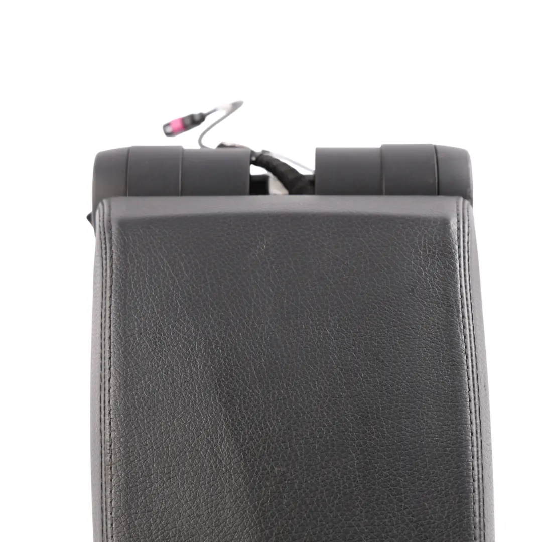 BMW E88 Centre Console Armrest Black Leather Rear Trim Cover Telephone - SKU RHD-9202341-3 - Part number 9202341
