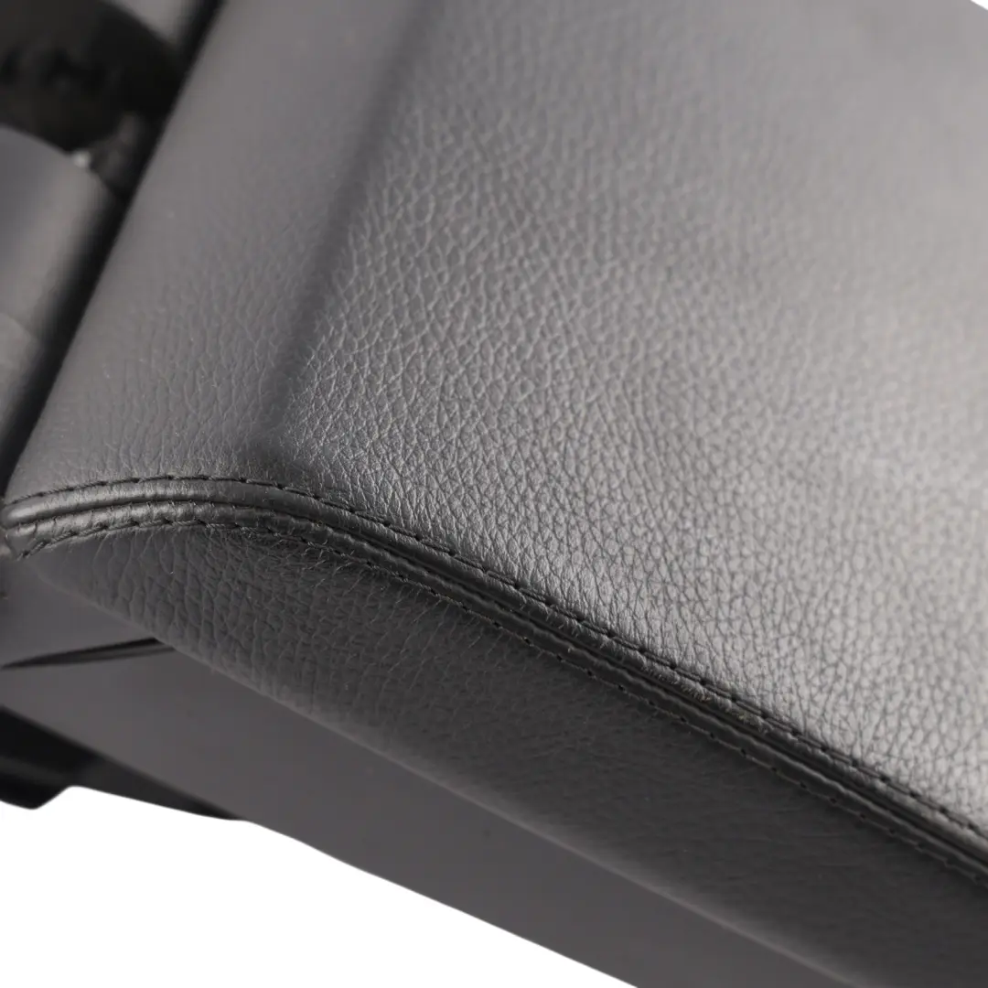 BMW E88 Centre Console Armrest Black Leather Rear Trim Cover Telephone - SKU RHD-9202341-3 - Part number 9202341