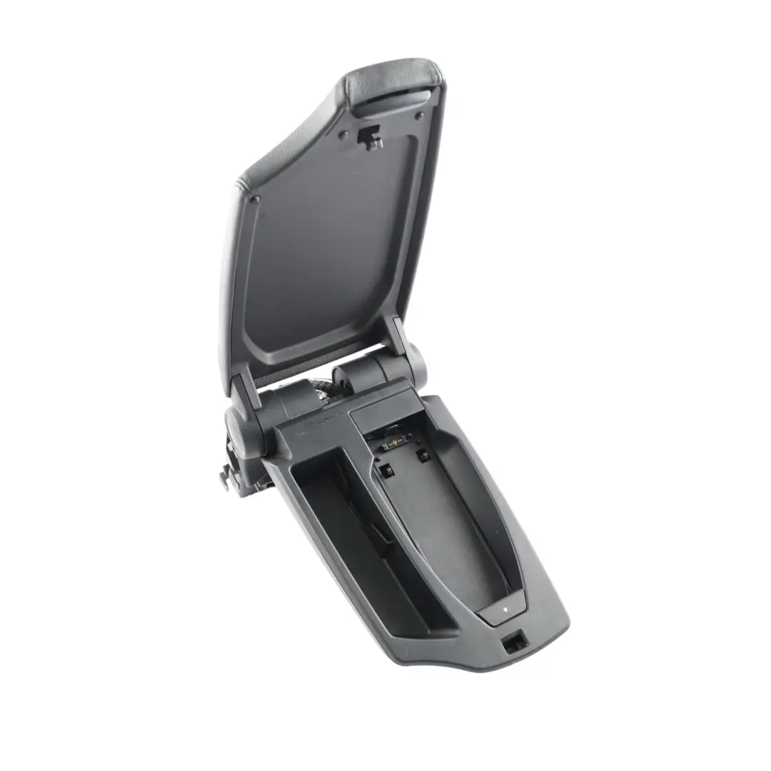 Centre Console Armrest Black Leather Rear Trim Cover Telephone to BMW E88 with Part number 9202341 BMW E88 Centre Console Armrest Black Leather Rear Trim Cover Telephone - SKU RHD-9202341-3 - Part number 9202341