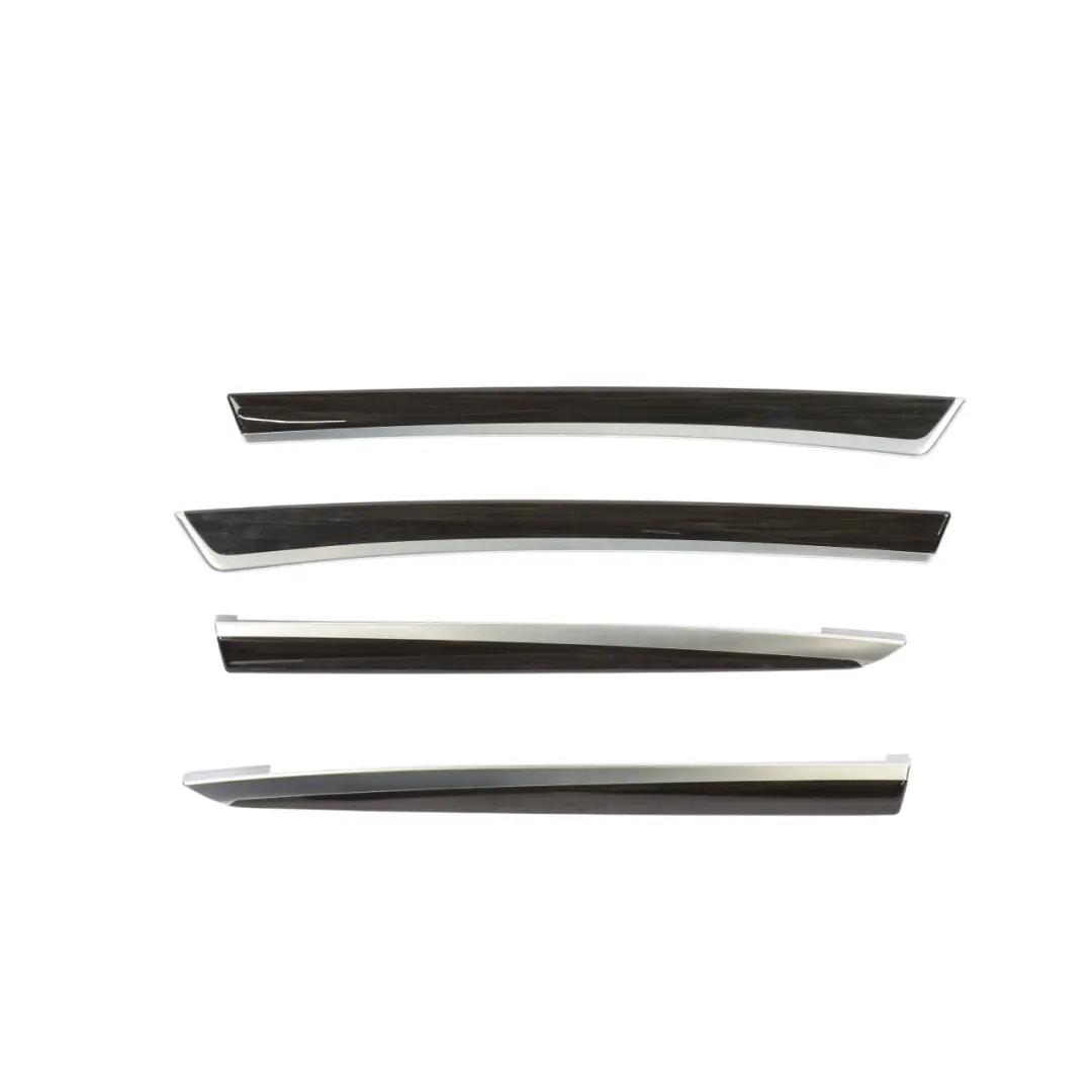  Trim Strip Set BMW F10 F11 Dashboard Console Decor Cover Wood Set Anthracite - SKU rhd-9206381-1 - Part number 9206381