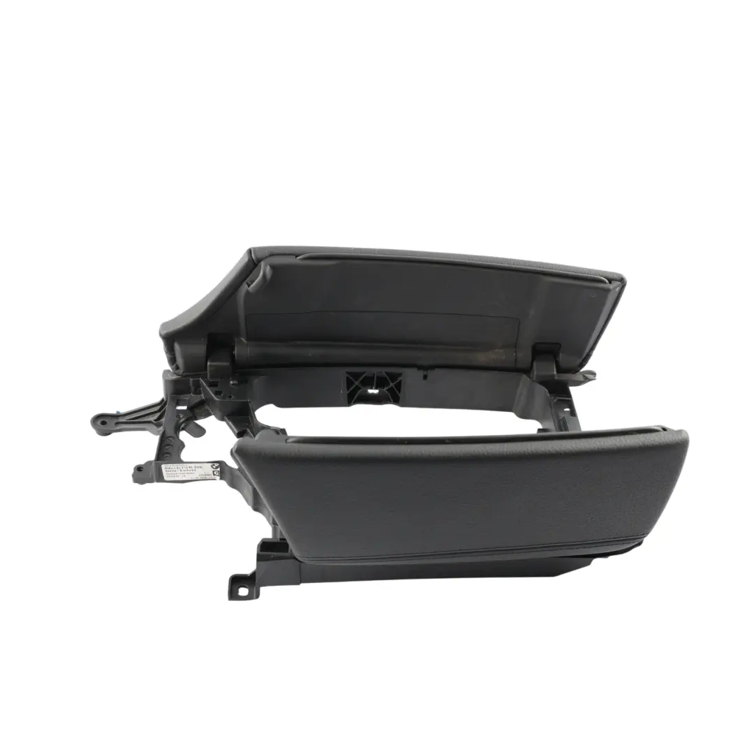 Armrest Front Middle Arm Rest Storage Tray Leather Dakota Black to BMW F10 F11 with Part number 9216875 BMW F10 F11 Armrest Front Middle Arm Rest Storage Tray Leather Dakota Black - SKU RHD-9216875-3 - Part number 9216875