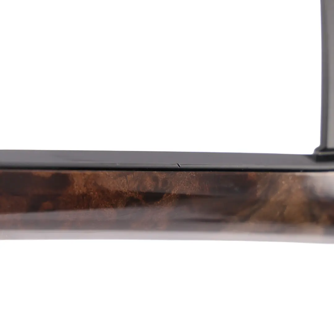 BMW F30 F31 Trim Strip Dashboard Dash Cover Panel Wood Walnut Chrome Set - SKU RHD-9249117-1 - Part number 9249117