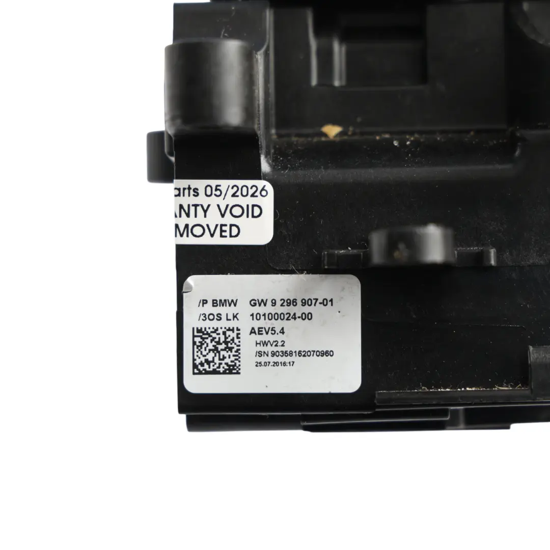 Gear Selector BMW F10 F11 Gearshift Switch Automatic Transmission - SKU RHD-9296907-2 - Part number 9296907