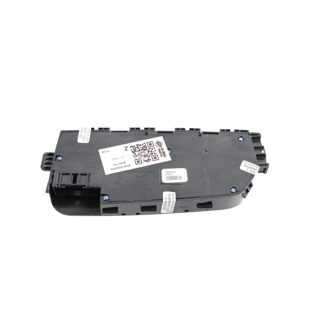 Front Seat Adjustment Switch Unit Driver's Side Right O/S 9302291 to BMW F10 LCI with Part number 9302292 BMW F10 LCI Front Seat Adjustment Switch Unit Driver's Side Right O/S 9302291 - SKU RHD-9302292 - Part number 9302292