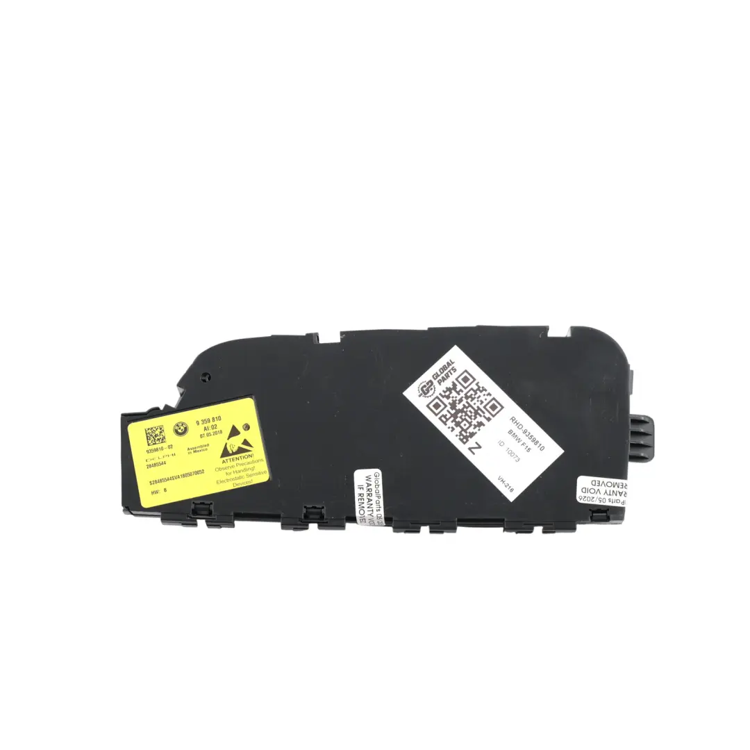 Front Seat Adjustment Switch Memory Right O/S to BMW X5 F15 X6 F16 with Part number 9359810 BMW X5 F15 X6 F16 Front Seat Adjustment Switch Memory Right O/S - SKU RHD-9359810 - Part number 9359810