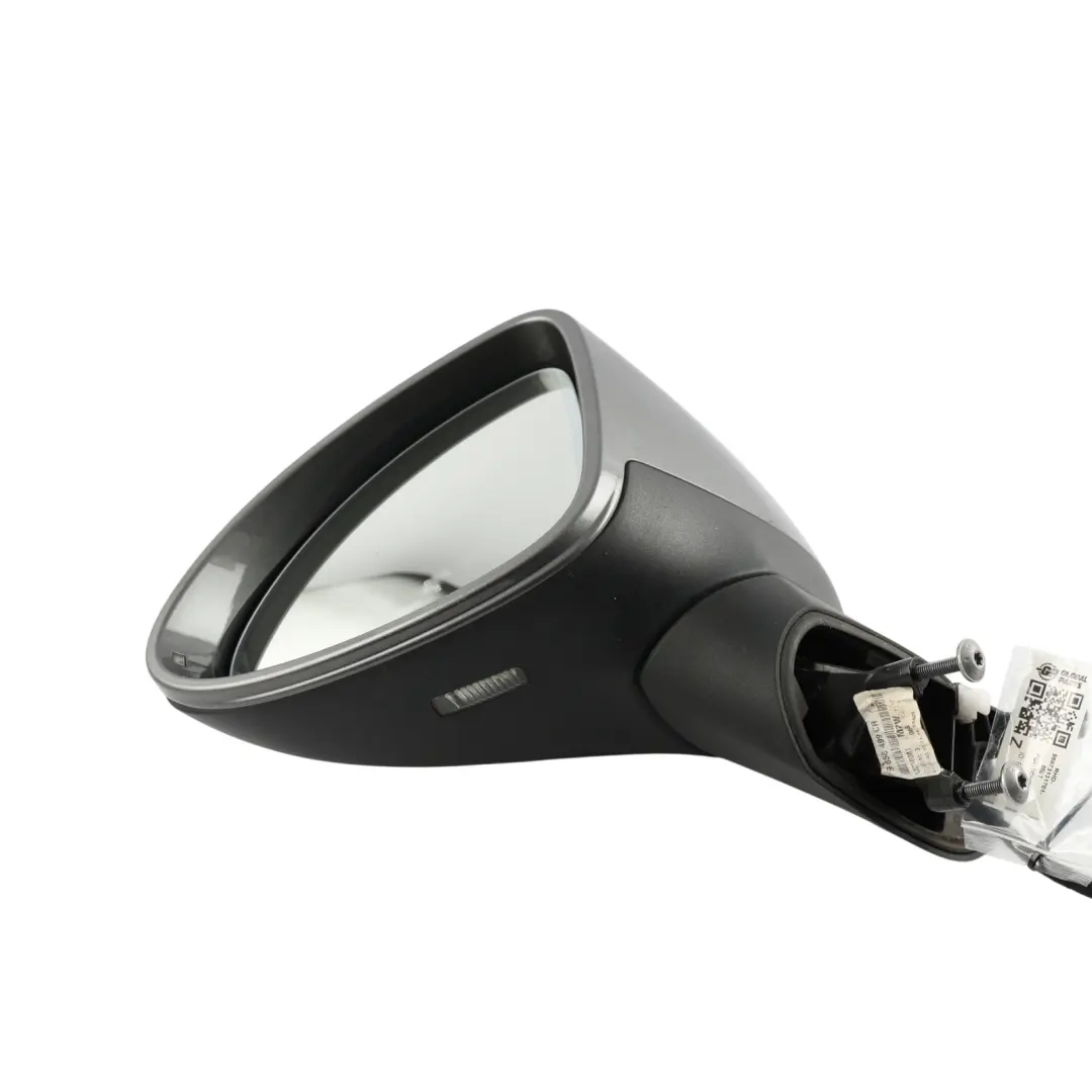 Porsche Cayenne 92A Door Wing Side Mirror Left O/S Meteor Grey Metallic - M7W - SKU RHD-95873131701-MET - Part number 95873131701