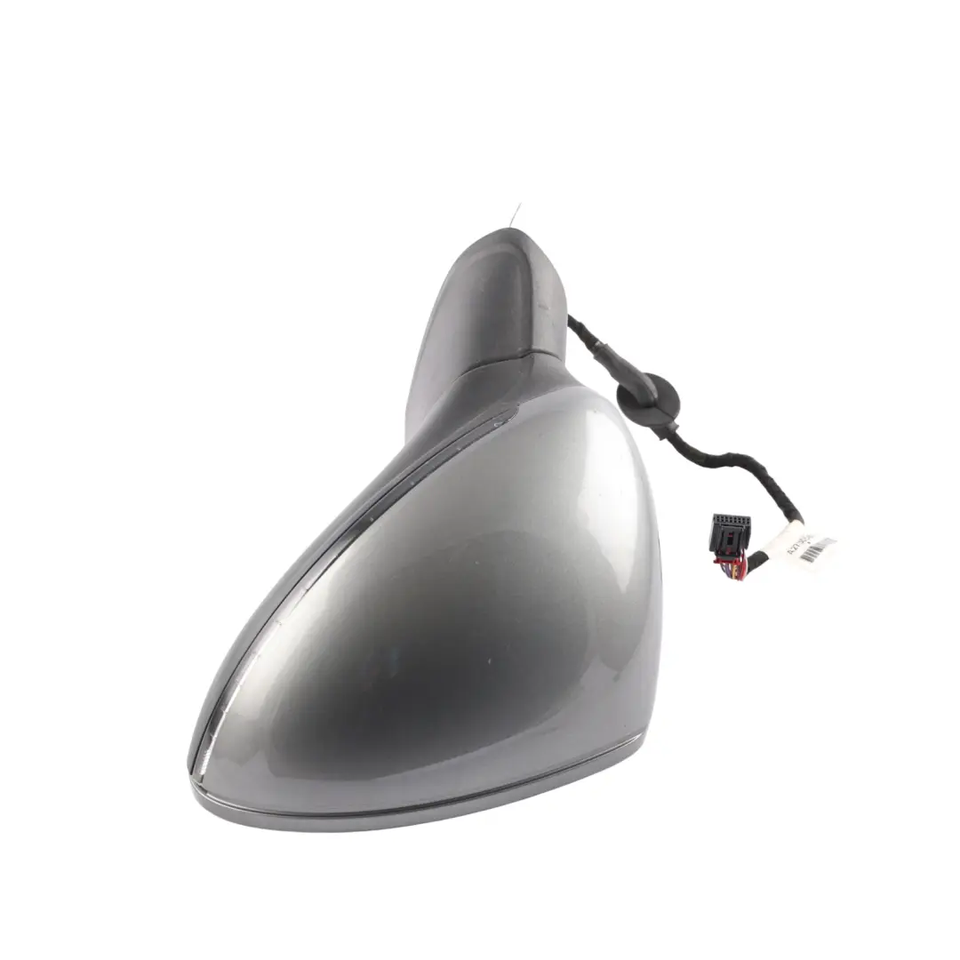 Porsche Cayenne 92A Door Wing Side Mirror Left O/S Meteor Grey Metallic - M7W - SKU RHD-95873131701-MET - Part number 95873131701