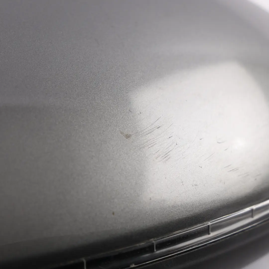 Door Wing Side Mirror Left O/S Meteor Grey Metallic - M7W to Porsche Cayenne 92A with Part number 95873131701 Porsche Cayenne 92A Door Wing Side Mirror Left O/S Meteor Grey Metallic - M7W - SKU RHD-95873131701-MET - Part number 95873131701