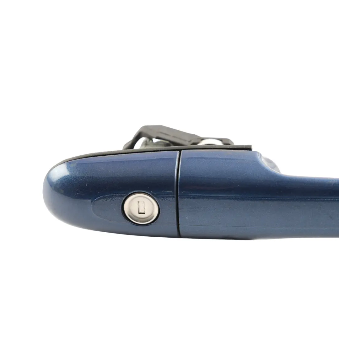Door Handle Front Right O/S Jaspis Blue Metallic - 5345 to Mercedes Vito W639 with Part number A0007603059 Mercedes Vito W639 Door Handle Front Right O/S Jaspis Blue Metallic - 5345 - SKU RHD-A0007603059-JAS - Part number A0007603059