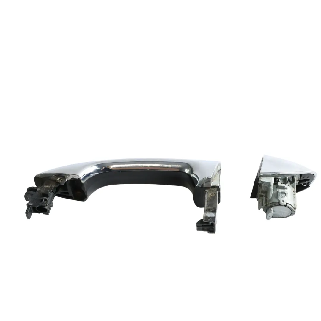 Mercedes W205 Door Exterior Handle Front Right O/S Black - 040 - SKU RHD-A0997604801-BLA - Part number A0997604801